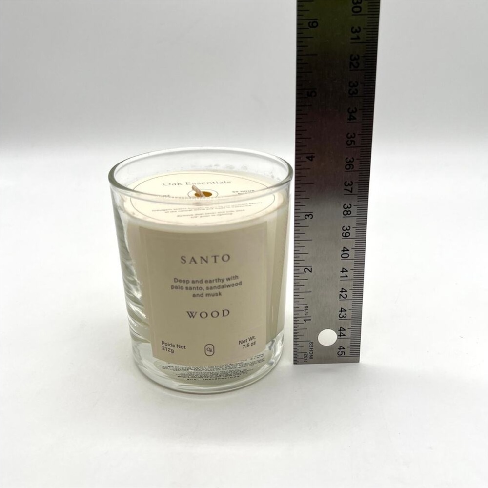 JENNI KAYNE OAK ESSENTIALS Santo Wood Jar Candle One Size NEW - Picture 9 of 13